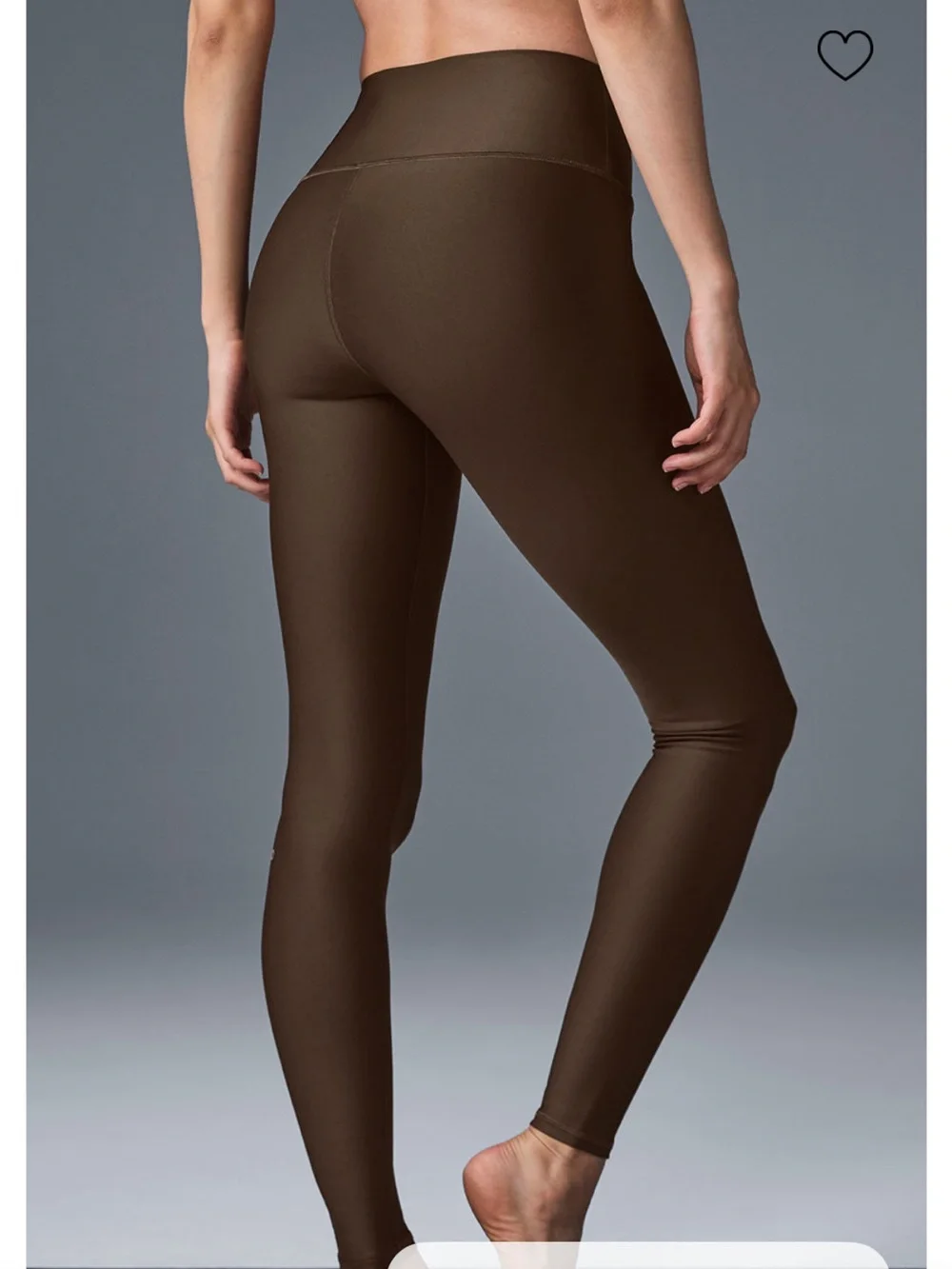 ALO Yoga High-Waist Brown Leggings